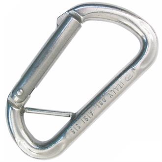 Heavy Duty Quick Release Screw Carabiner Clip Snap Hook Stainless