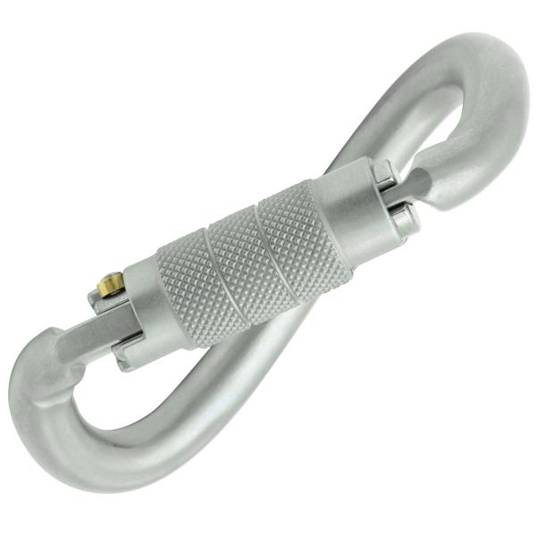 DNA - steel Twistlock carabiner Ovalone KONG “Helical-shaped”